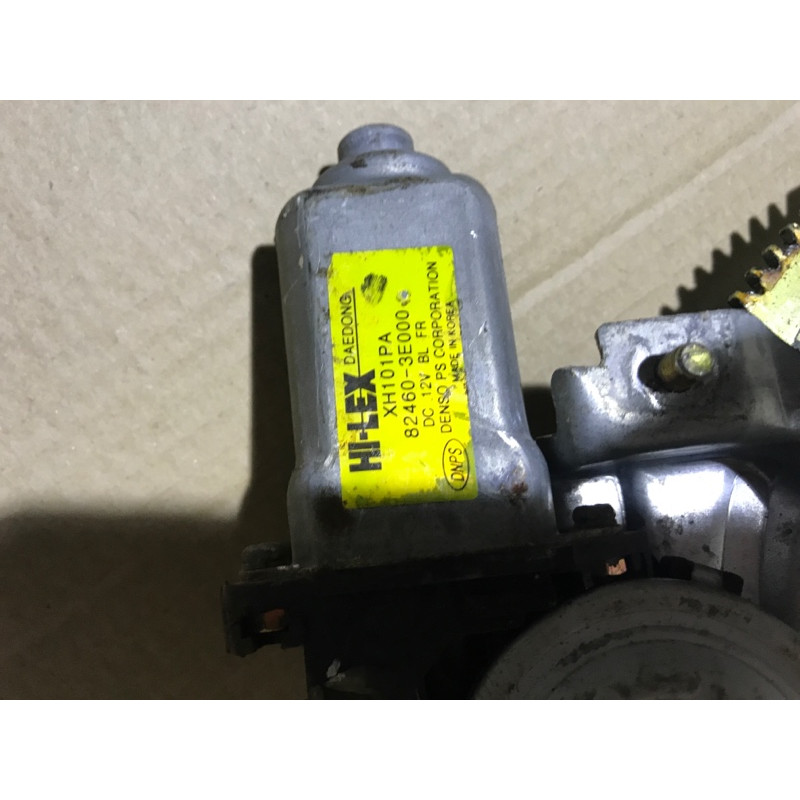 Механізм склопідйомника з мотором (кузов і елементи) KIA Sorento BL 2005 2.5 CRDI 824603E000