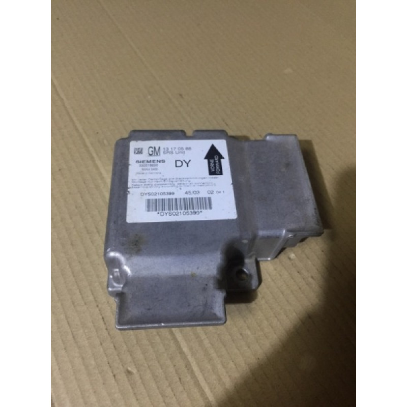 Блок управления airbag (airbag/безопасность) Opel Vectra C 2005 2.2 SE 13170588