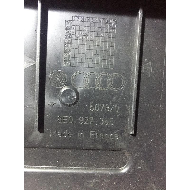 Пластик подкапотный (кузов и элементы) AUDI A4 B6 2003 2.0 ALT 8E0927355