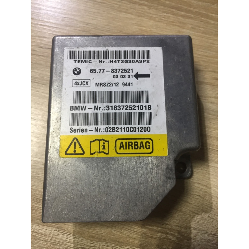 Блок управления airbag (airbag/безопасность) BMW 3-series E46 65778372521