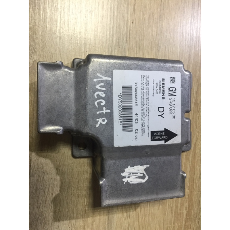 Блок управления airbag (airbag/безопасность) Opel Vectra C 2004 2.2 SE 13170588