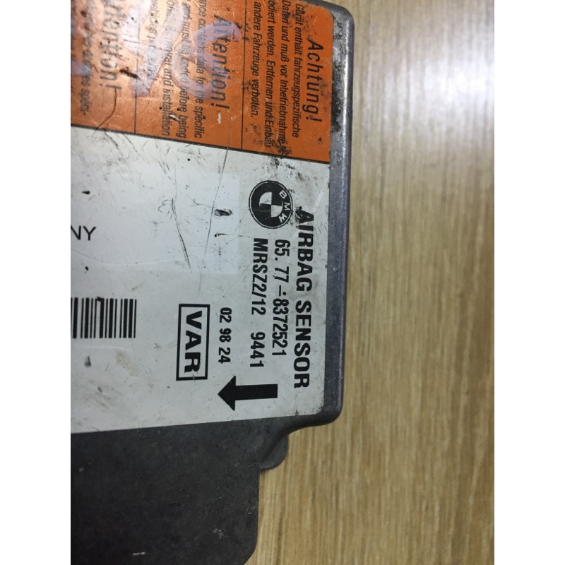 Блок управления airbag (airbag/безопасность) BMW 3-series E46 65778372521