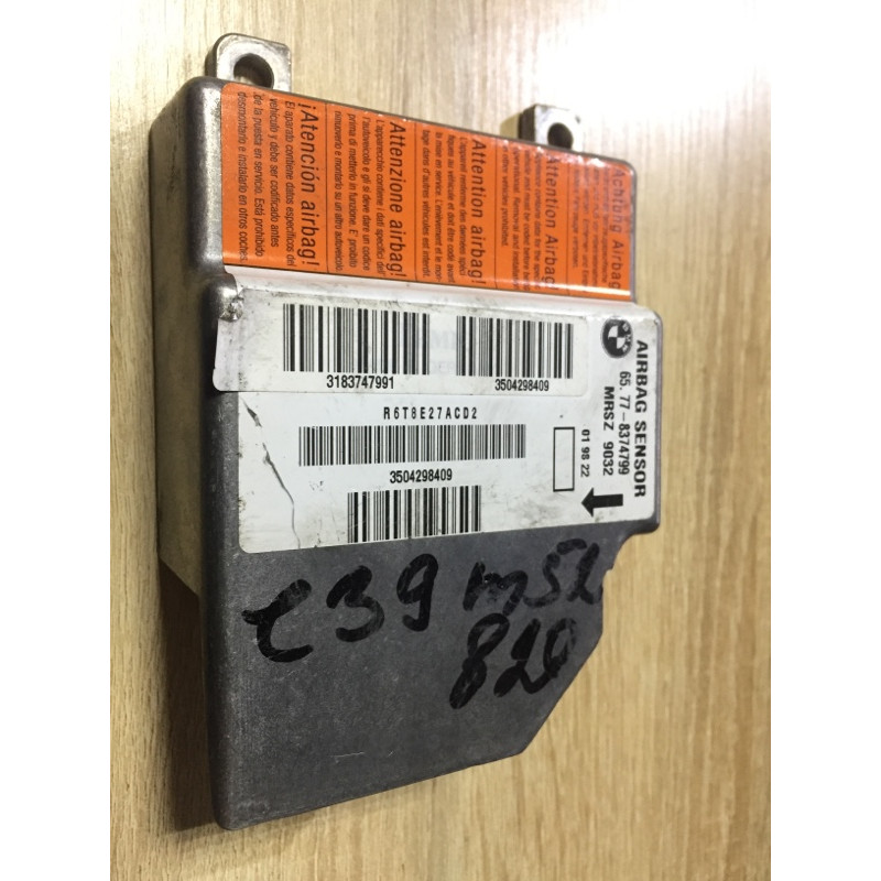 Блок управления airbag (airbag/безопасность) BMW 5-series E39 65778374799