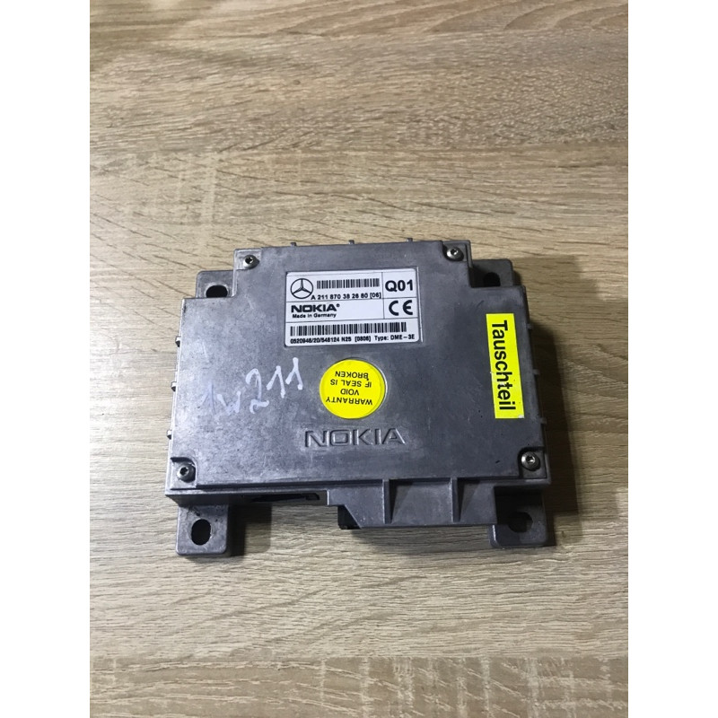 Блок управления телефоном (электрика / блок управления) Mercedes-Benz E-class W211 2006 3.2 M112.946 a211870382680