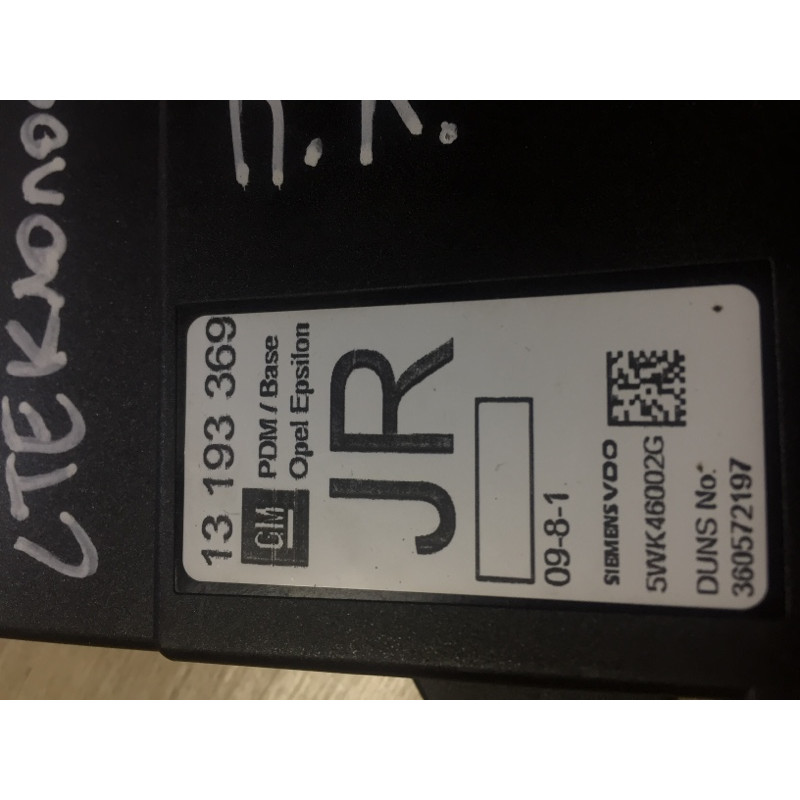 Блок управления центральным замком (электрика / блок управления) Opel Vectra C 2008 2.2 YH 13193369