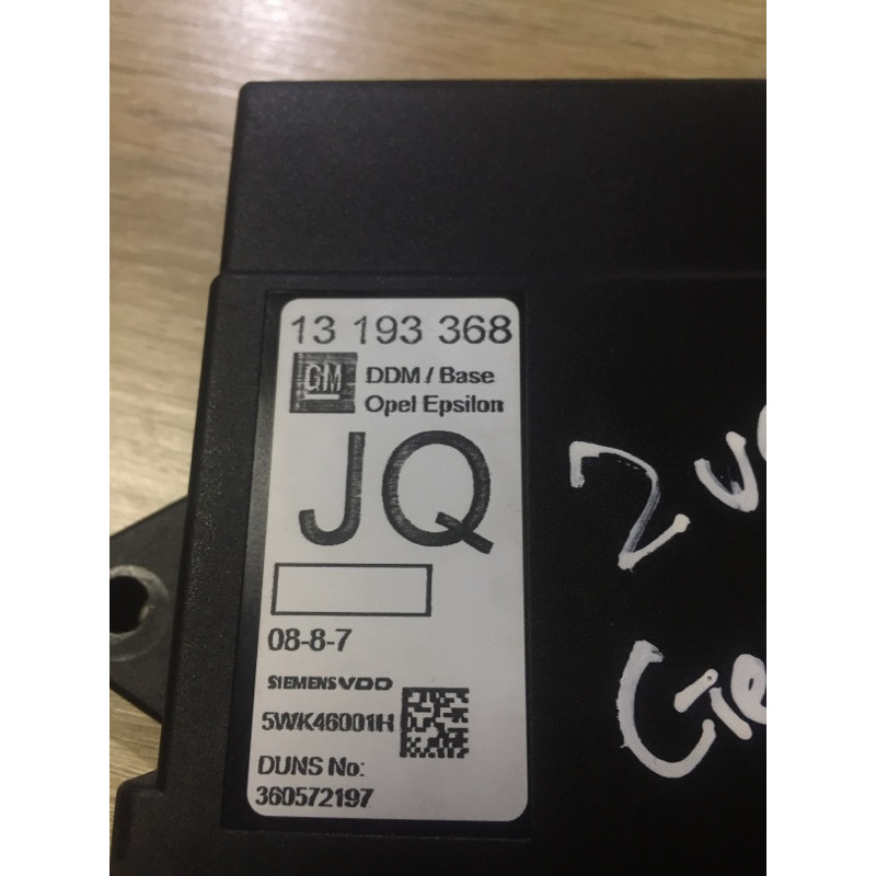 Блок управления центральным замком (электрика / блок управления) Opel Vectra C 2008 2.2 YH 13193368