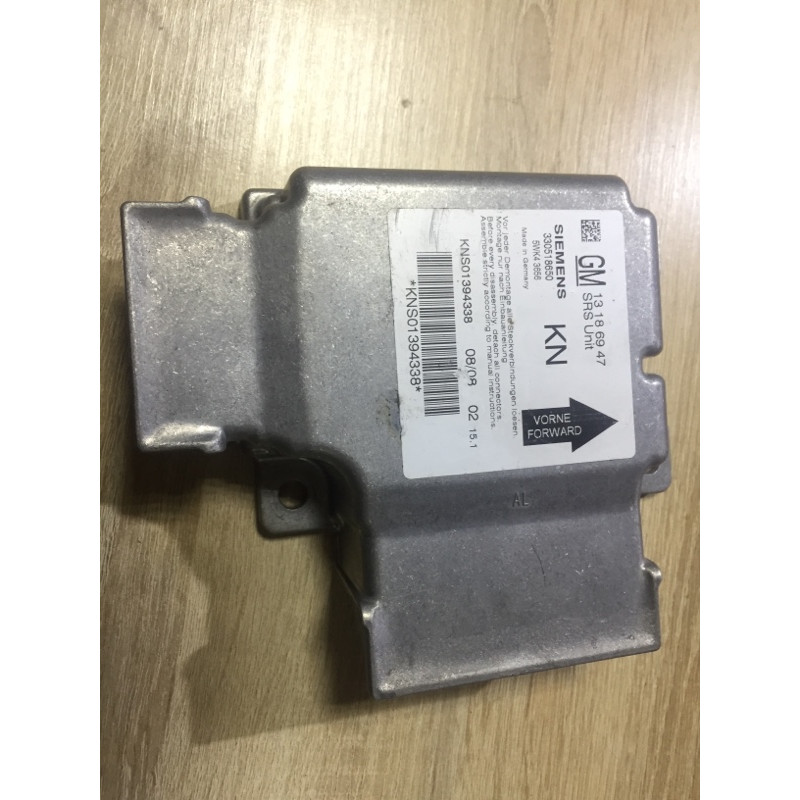 Блок управления airbag (airbag/безопасность) Opel Vectra C 2008 2.2 YH 13186947