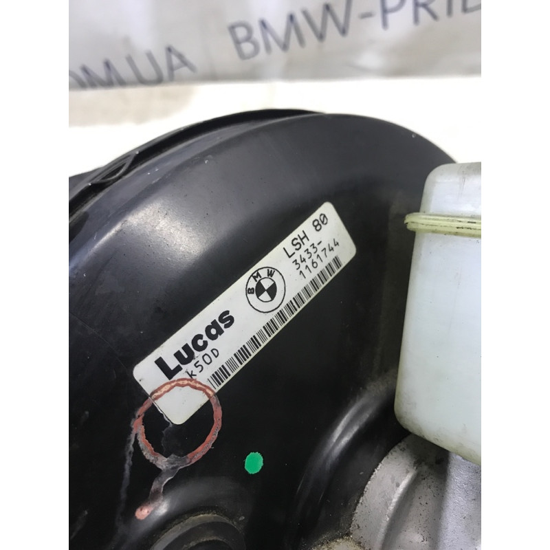 Вакуумный усилитель тормозов (тормозная система) BMW 7-series E38 1996 M60B40 34331161744