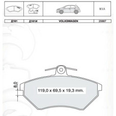 Тормозные колодки
