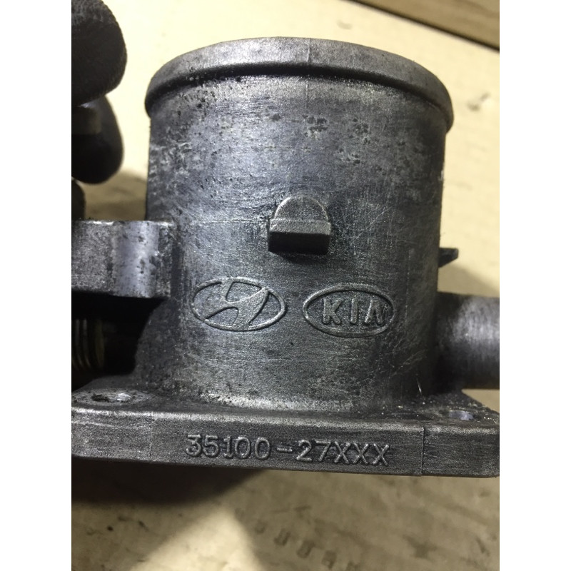 Дроссельная заслонка (электрика двигателя) KIA Sorento BL 2005 2.5 CRDI 3510027XXX