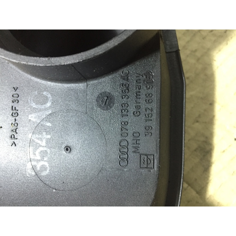 Патрубок (система охлаждения) AUDI A4 B6 2.4BDV 078133356AC