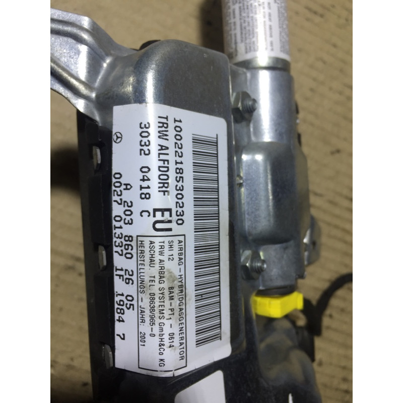 Airbag двери (airbag/безопасность) Mercedes-Benz C-class W203 1.8 M111.951 A2038602605