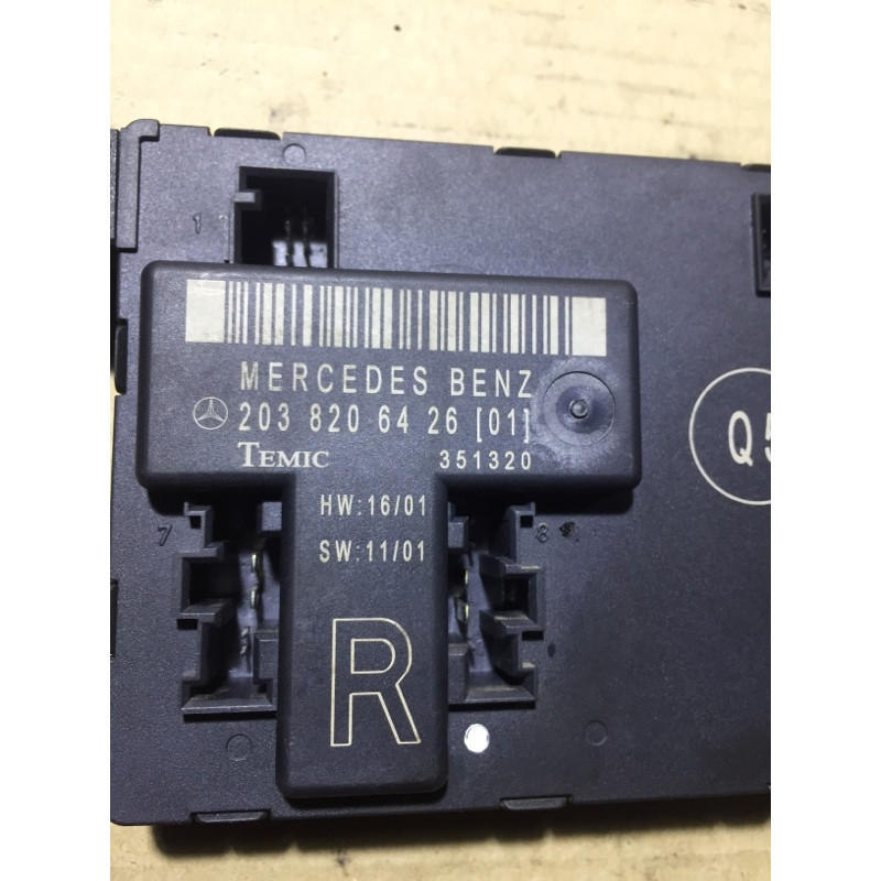 Блок управления дверьми (электрика / блок управления) Mercedes-Benz C-class W203 1.8 M111.951 2038206426