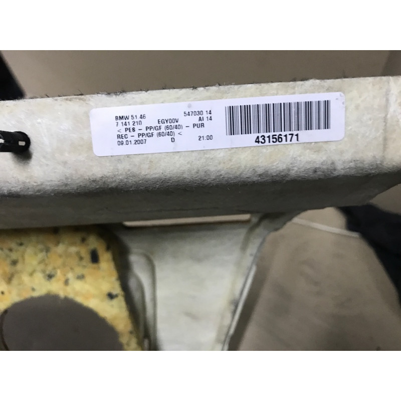 Обшивка салона (салон) BMW 3-series E90 2006 N46B20 51467141210