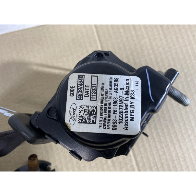 Ремень безопасности (airbag/безопасность) FORD Fusion MK5 2013 2.0 Hybrid dg93f611b68ag35b8