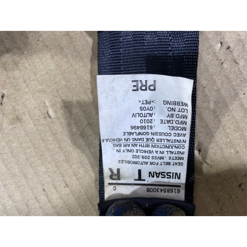 Ремень безопасности (airbag/безопасность) Nissan Juke F15 2011 1.6 868841KM0A