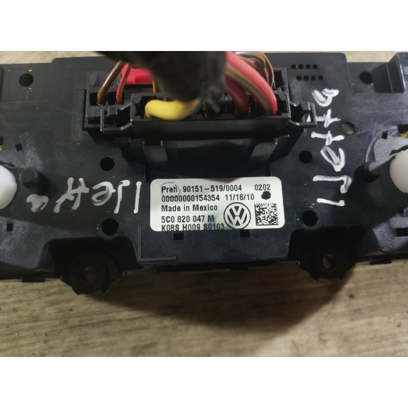 Блок управління клімат-контролем (електрика / блоки управління) Volkswagen Jetta MK6 2011 2.0 5c0820047m