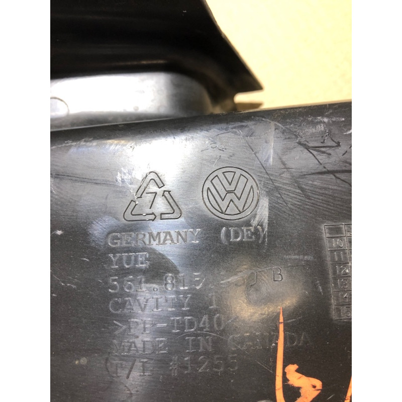 Крышка (салон) Volkswagen Passat B7 2013 2.5 561815159b