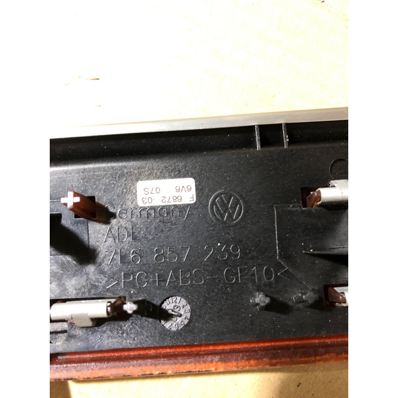 Пластик салона (салон) Volkswagen Touareg 7L 2004 3.2 7L6857239F