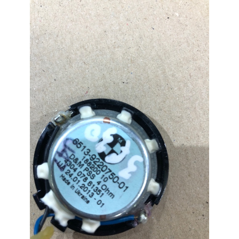 Динамік (електрика) BMW 3-series F30 2013 N26B20 65139220750