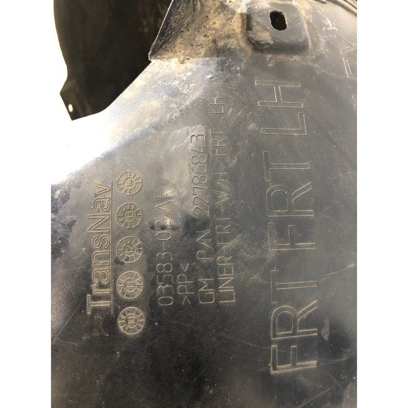 Підкрилок (кузов і елементи) CHEVROLET Volt 1 2012 1.4 22857537