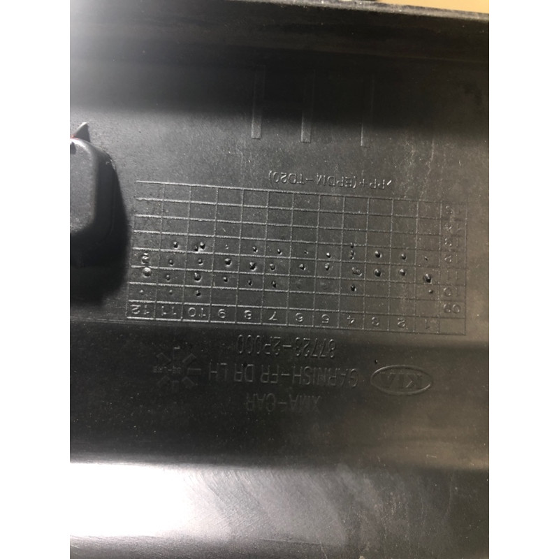 Накладка двери внешняя (кузов и элементы) KIA Sorento UM 2013 2.4 877232p000