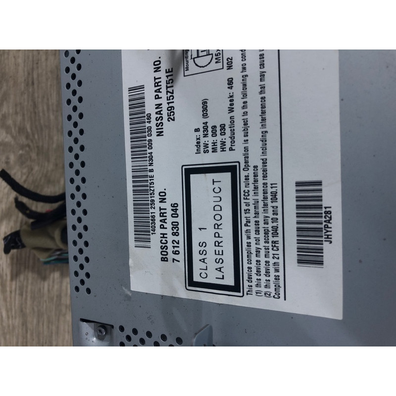 Магнитофон (электрика) Nissan Juke F15 2011 1.6 25915zt51e