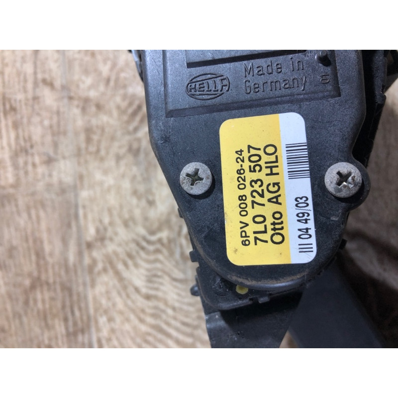 Педаль газа (электрика двигателя) Volkswagen Touareg 7L 2004 3.2 7l0723507