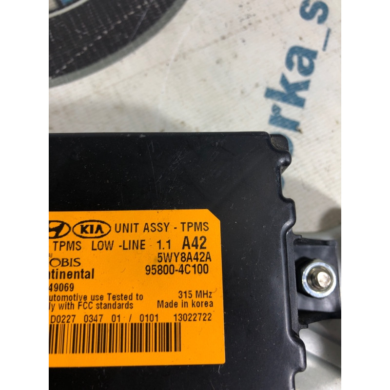 Блок управления давления в шинах (электрика / блок управления) KIA Optima TF 2013 2.4 958004c100