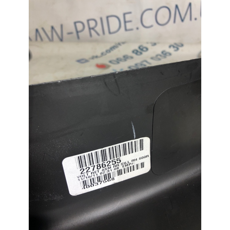 Накладка на поріг (кузов і елементи) CHEVROLET Volt 1 2012 1.4 22875796