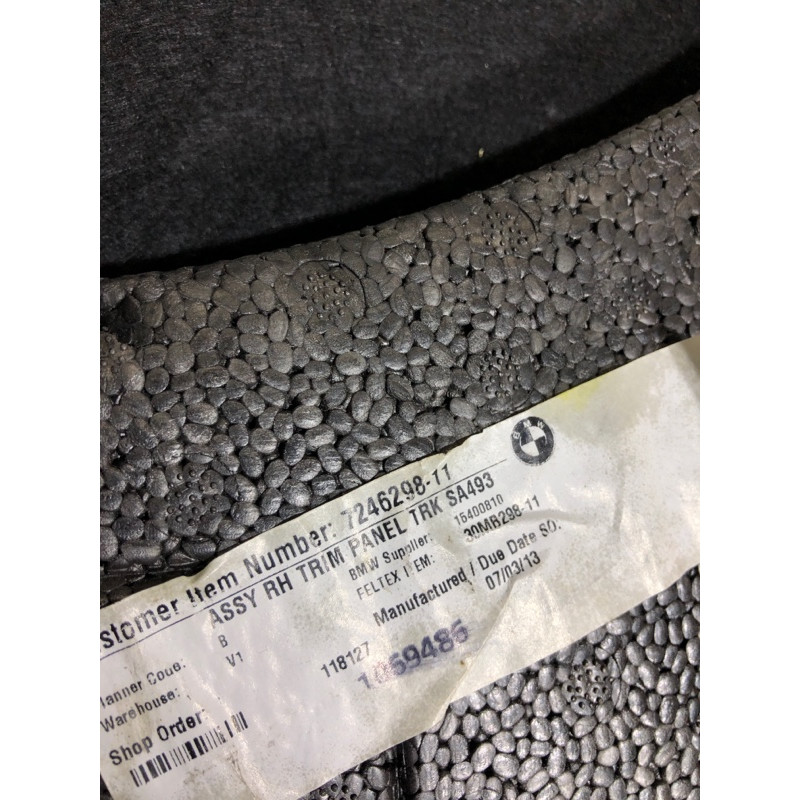 Обшивка багажника (салон) BMW 3-series F30 2013 N26B20 51487246296