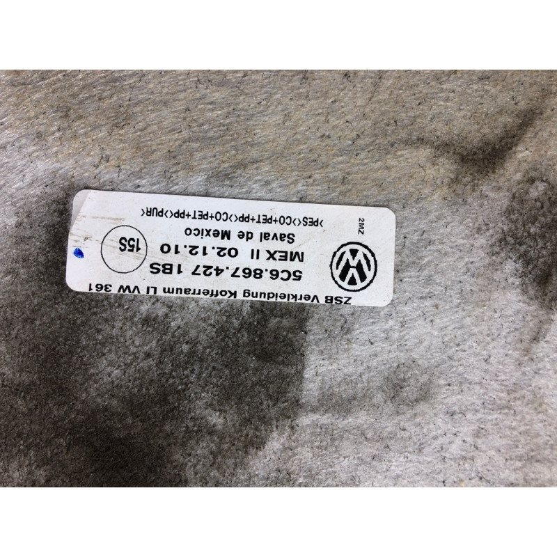 Обшивка багажника (салон) Volkswagen Jetta MK6 2011 2.0 5c6867427
