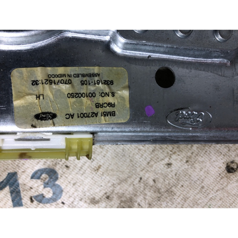 Механізм склопідйомника (кузов і елементи) FORD Focus MK3 2015 2.0 BM5Z-5827001-A