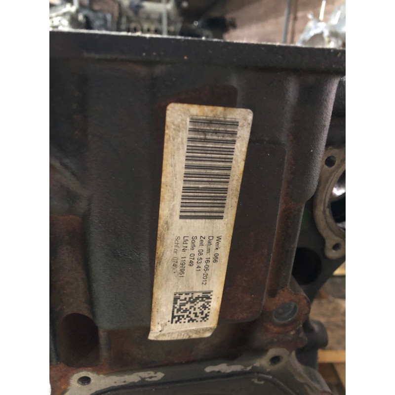 Блок цилиндров (двигатель и элементы) Volkswagen Passat B7 2013 2.5 07k103023b