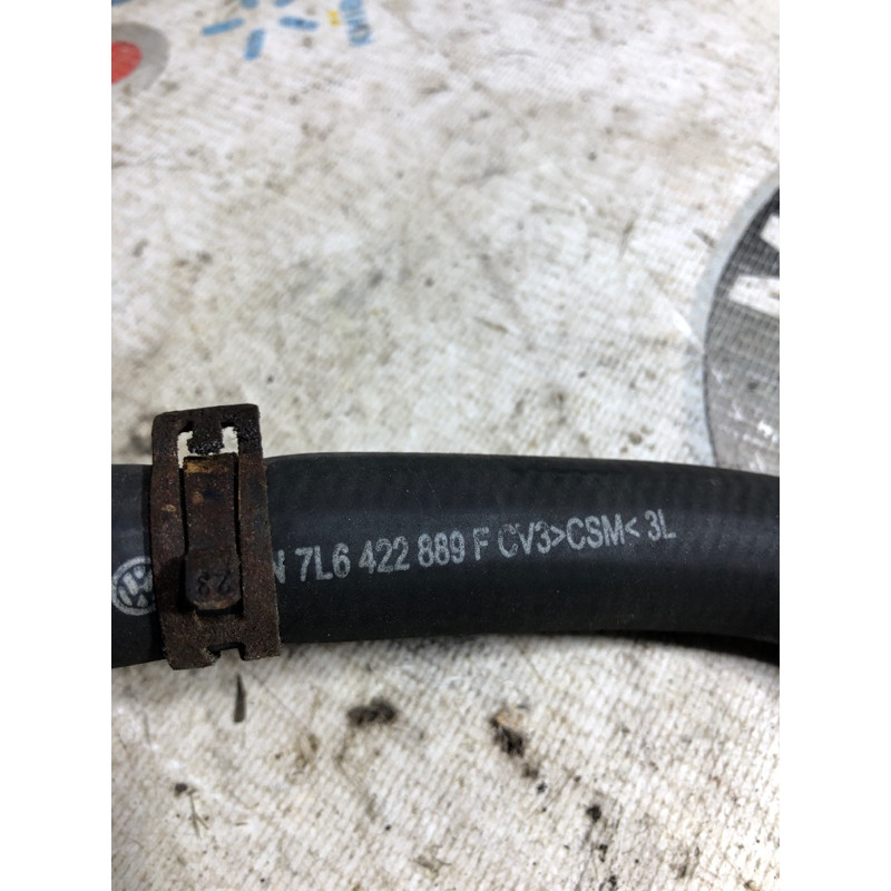 Патрубок (система охлаждения) Volkswagen Touareg 7L 2004 3.2 7l6422889f