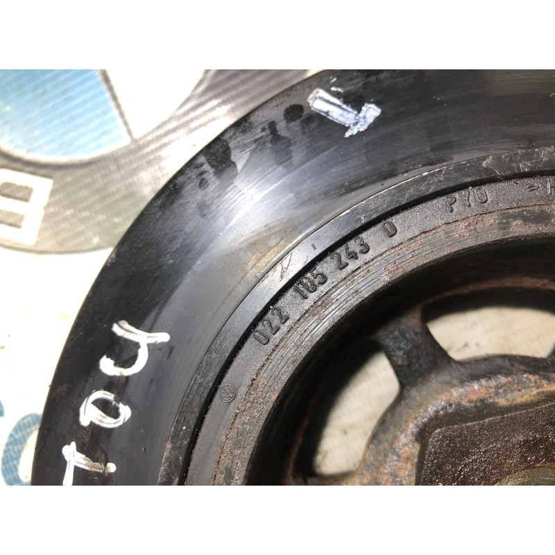 Шкив коленвала (двигатель и элементы) Volkswagen Touareg 7L 2004 3.2 022105243d