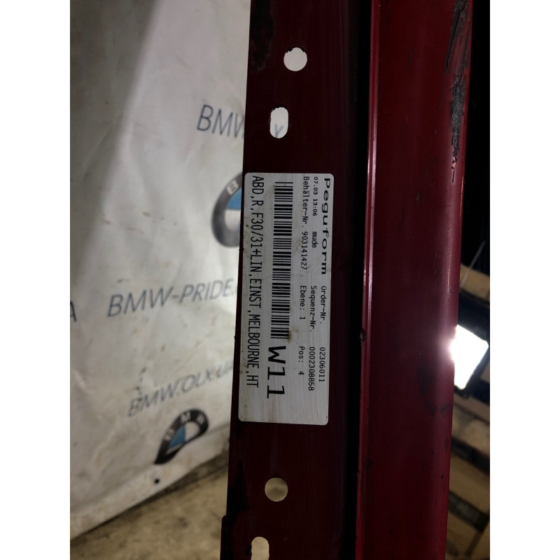 Накладка на поріг (кузов і елементи) BMW 3-series F30 2013 N47D20 51777256912