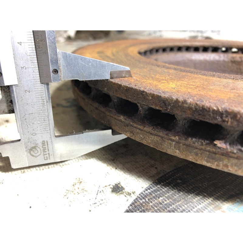 Тормозной диск (тормозная система) Nissan Juke F15 2011 1.6 402061KC1A