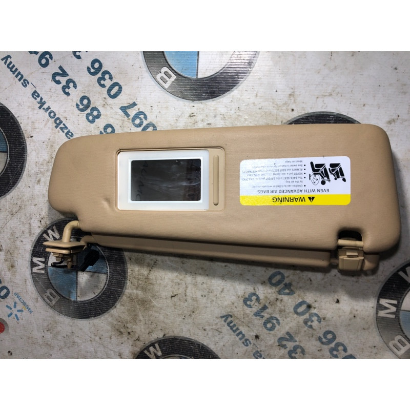 Козырек солнцезащитный (салон) Volkswagen Touareg 7L 2004 3.2 7L6857552Q