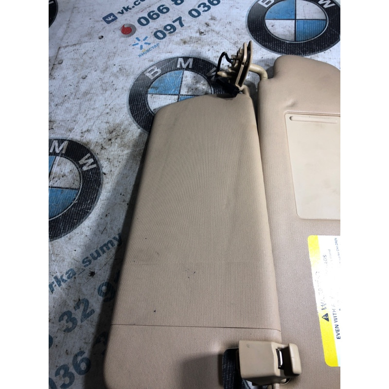 Козырек солнцезащитный (салон) Volkswagen Touareg 7L 2004 3.2 7L6857552Q