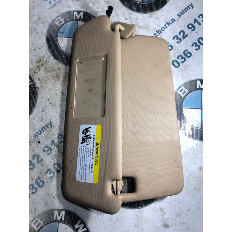 Козырек солнцезащитный (салон) Volkswagen Touareg 7L 2004 3.2 7L6857551Q