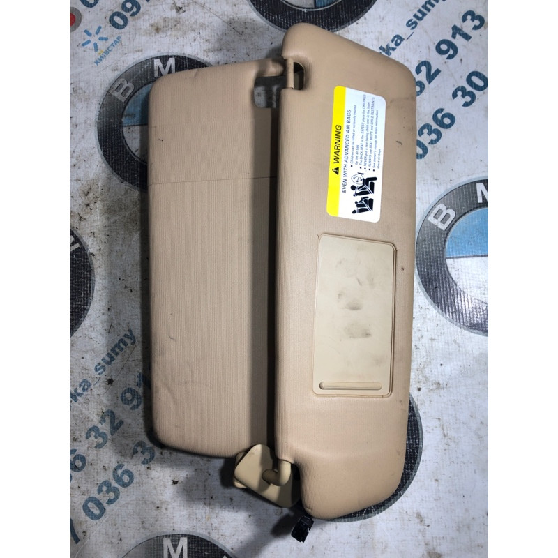 Козырек солнцезащитный (салон) Volkswagen Touareg 7L 2004 3.2 7L6857551Q