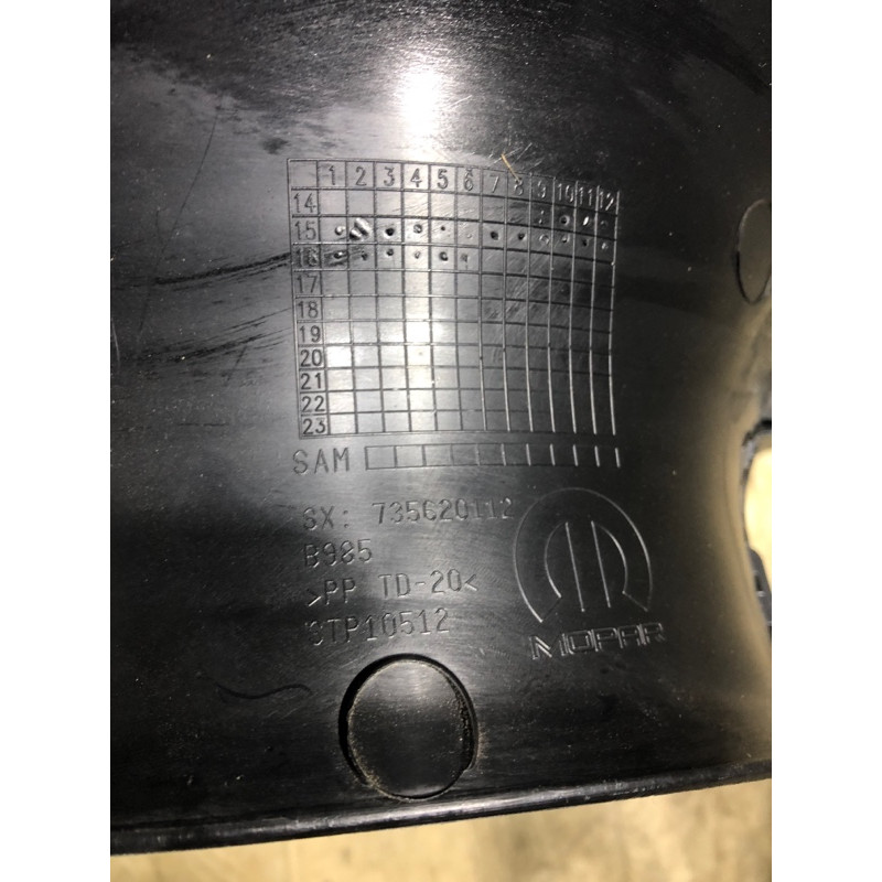 Накладка на порог (кузов и элементы) Jeep Renegade BU 2016 2.4 735620112