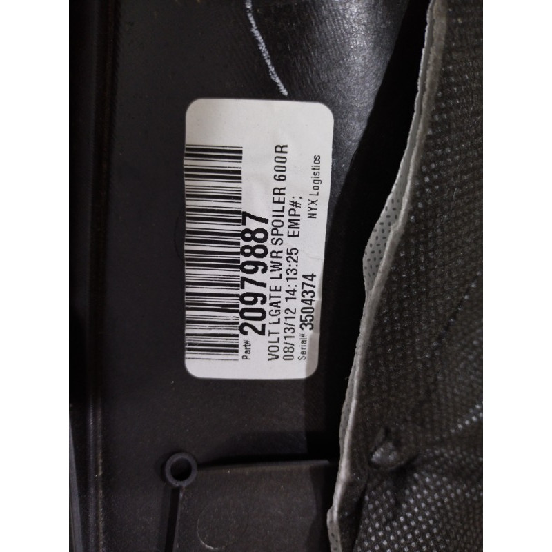 Обшивка багажника (салон) CHEVROLET Volt 1 2013 1.4 20979887