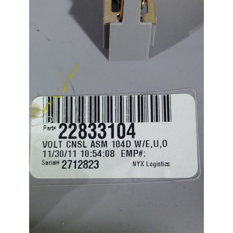 Салонний світильник (салон) CHEVROLET Volt 1 2012 1.4 22833104