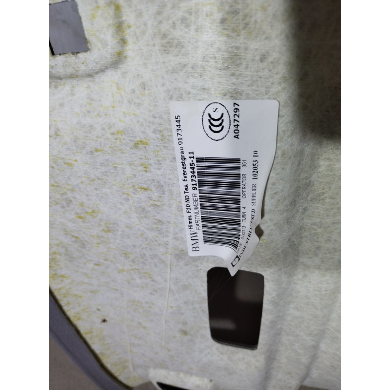 Обшивка потолка (салон) BMW 5-series F10 51449173445