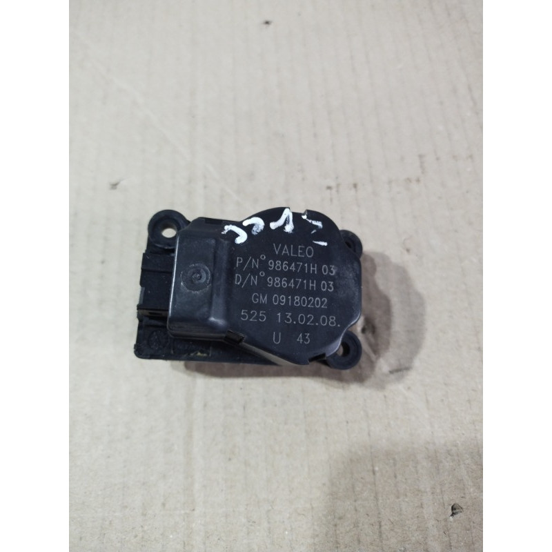 Привод заслонки отопителя (отопление и кондиционирование) Opel Vectra C 2008 2.2 YH 09180202