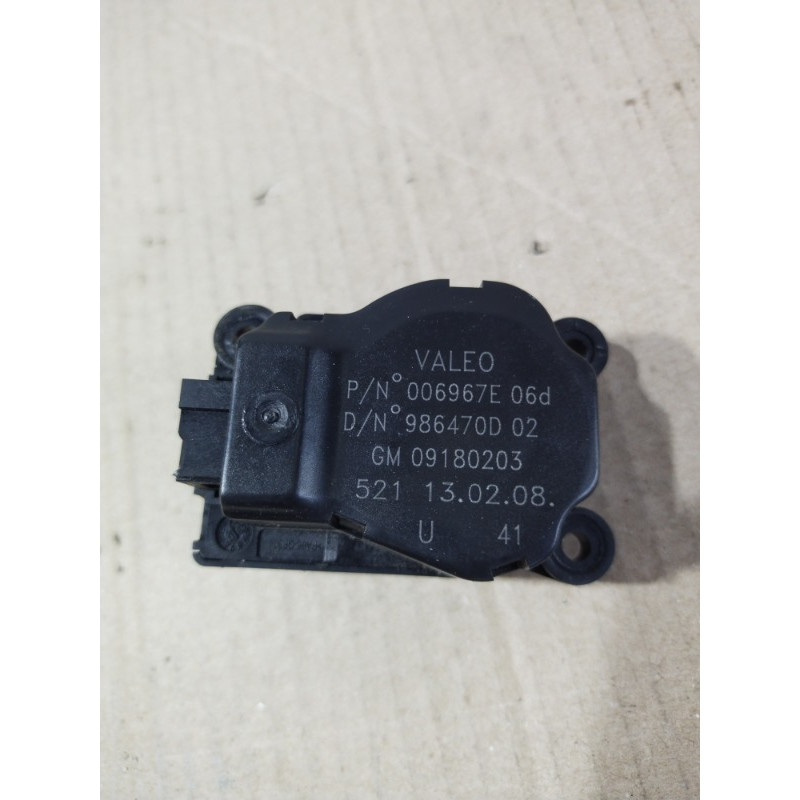 Привод заслонки отопителя (отопление и кондиционирование) Opel Vectra C 2008 2.2 YH 09180203