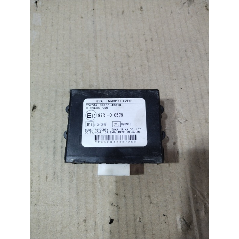 Блок управления иммобилайзером (электрика / блоки управления) Lexus RX XU30 2007 3.0 1MZ-FE 8978048010