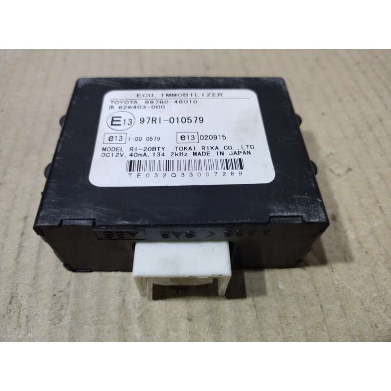 Блок управления иммобилайзером (электрика / блоки управления) Lexus RX XU30 2007 3.0 1MZ-FE 8978048010